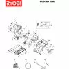 Ryobi CCS1801DM Spare Parts List Type: 5133000838